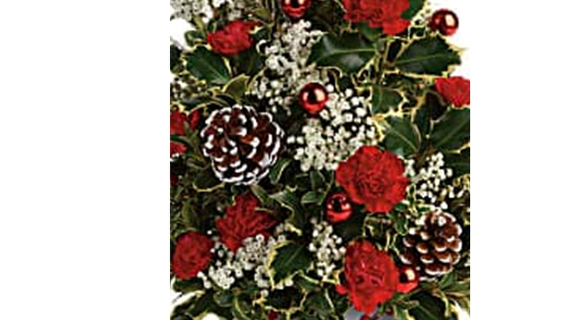 Mini árbol de Navidad con rosas | FREEZY