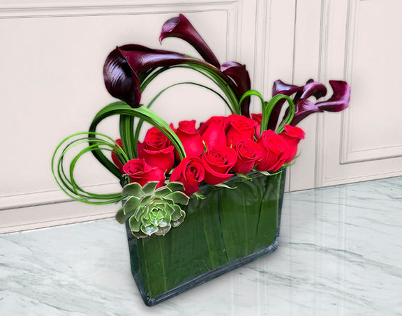 Callas y Rosas en Cristal | CHARLOTTE