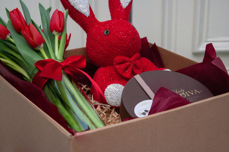Kit de Regalo con Tulipanes y Chocolates | Gemma