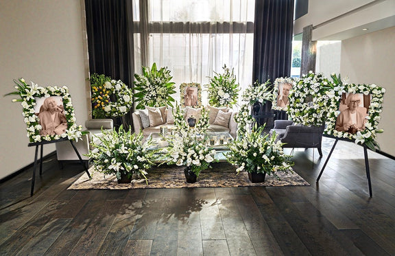 Decoración de flores para funeral | DREAMY