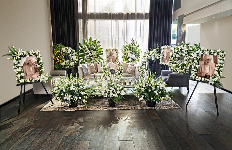 Decoración de flores para funeral | DREAMY