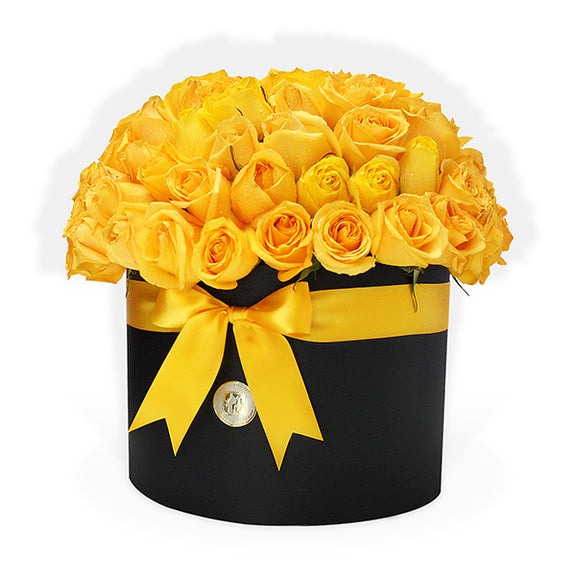 Bouquet de 75 Rosas en Caja | JULIE