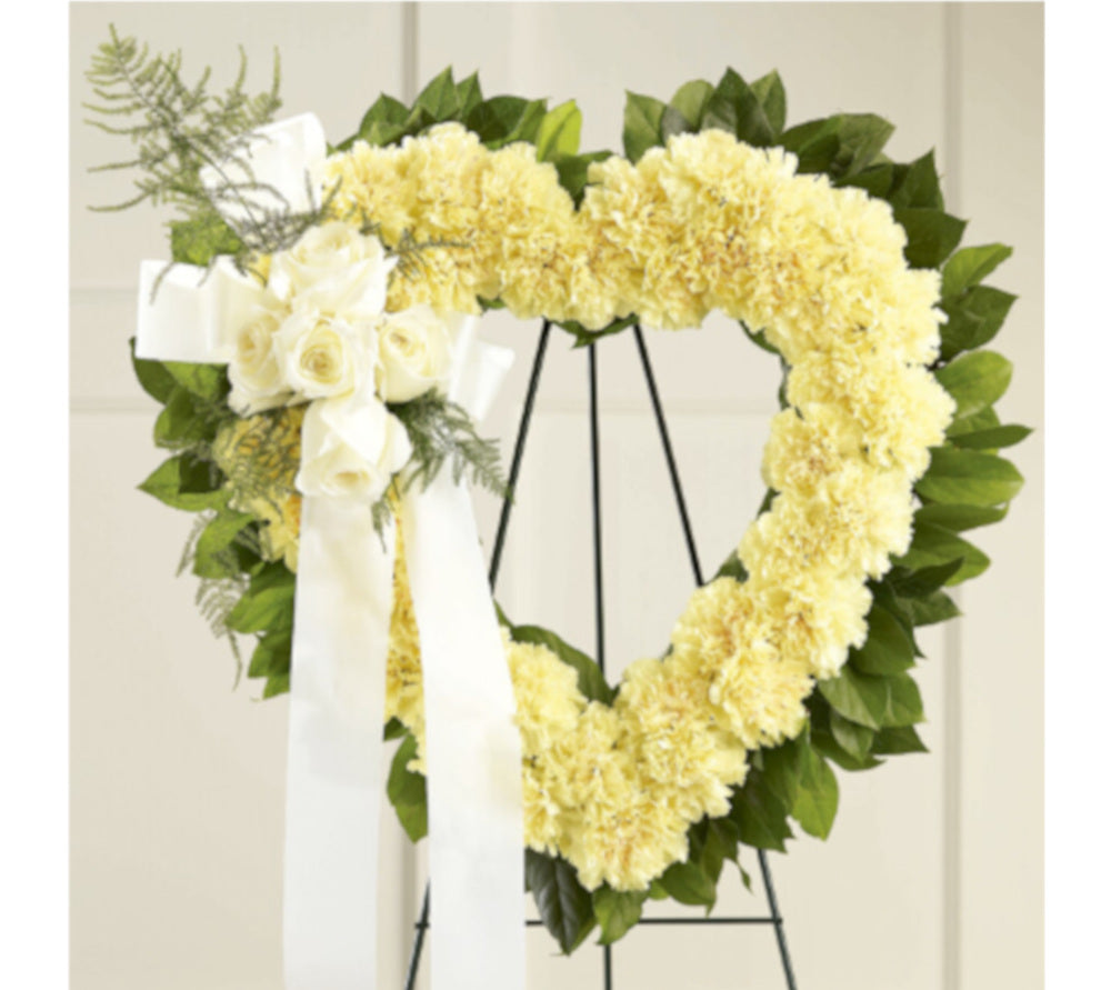Corona Floral Fúnebre | SENTIMIENTO