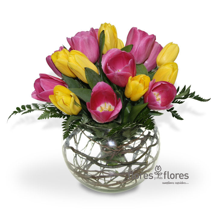 Arreglo Floral de 20 Tulipanes | AZAR