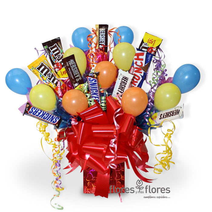 Candy Bouquet con Chocolates | SABROSISIMO