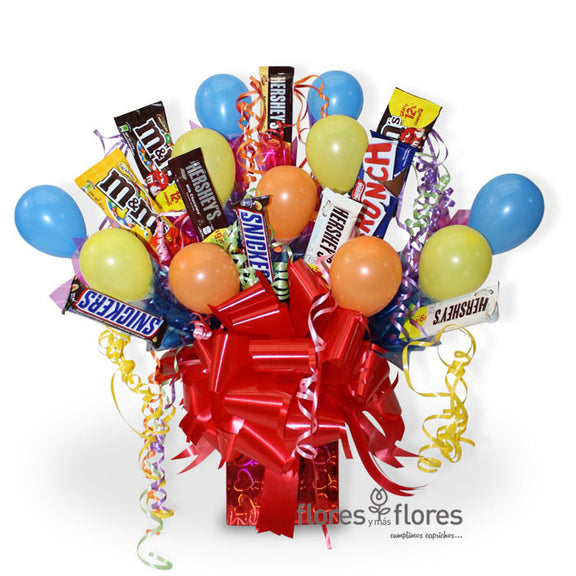 Candy Bouquet con Chocolates | SABROSISIMO