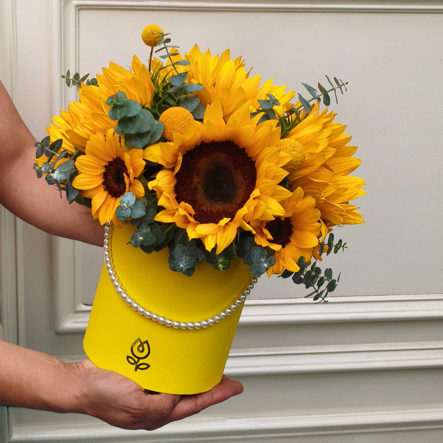 Mini caja con Girasoles | MARISOL 