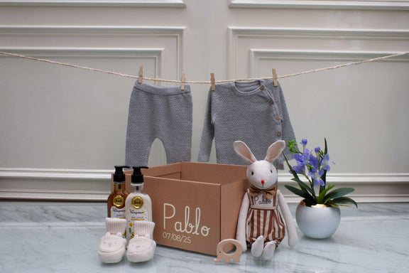 Set Bebé Conejo y Conjunto Punto | NINFA