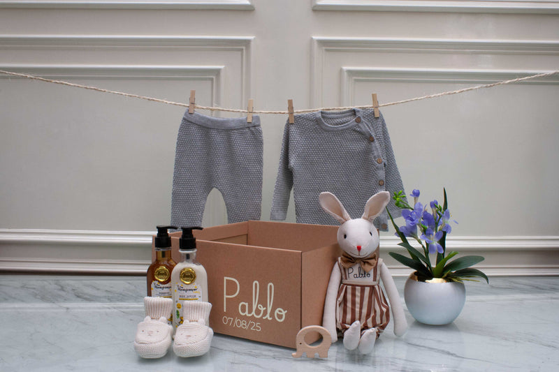 Set Bebé Conejo y Conjunto Punto | NINFA