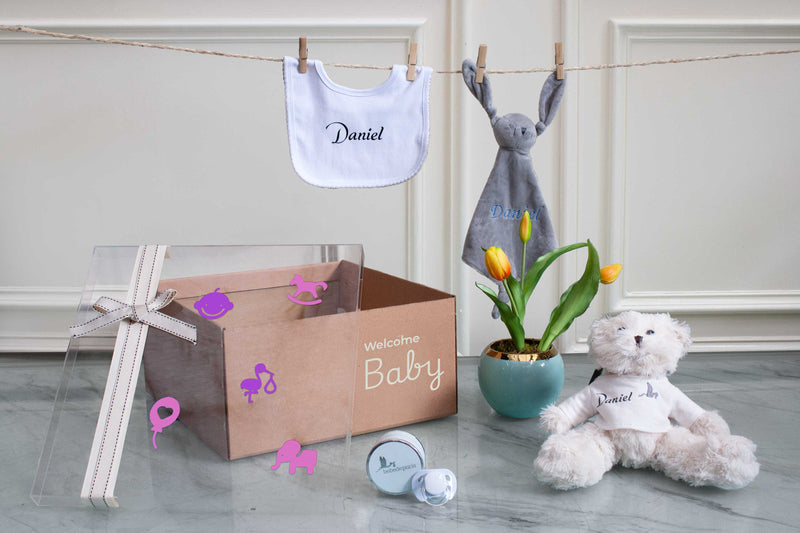 Kit Bebé con Oso y Decoración Animalitos | TATIANA